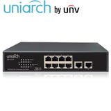 Uniarch PoE Switch: 8 x PoE/PoE+ Ports - SW-2110-P