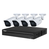 Dahua 3X66 Security System: 4CH 8MP Lite NVR, 4 x 8MP Bullet Camera, Starlight, SMD 4.0, AI SSA