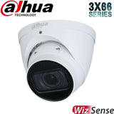 Dahua Security Camera: 8MP Turret, 2.7-13.5mm, WizSense, Starlight, SMD 4.0 - DH-IPC-HDW3866TP-ZS-AUS