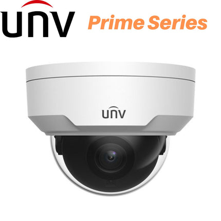 Uniview Security Camera: 4MP Dome, 2.8mm, Prime-I - IPC324SR3-DVPF28-F