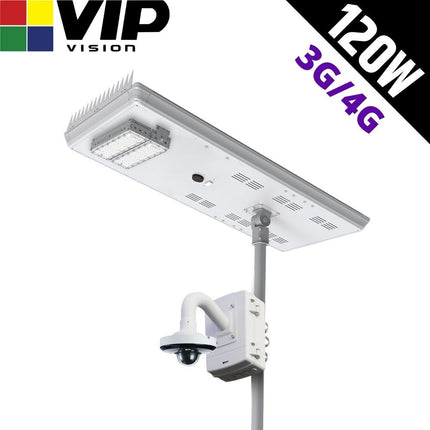 VIP Vision Remote View Solar Surveillance System: 120W (3G/4G) - SLR-B120-4G