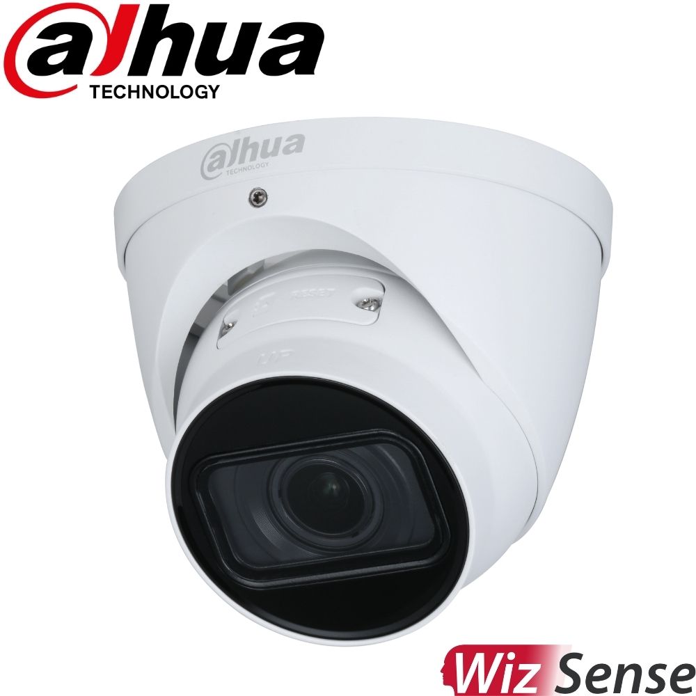 Dahua Security Camera: 5MP Turret, 2.7~13.5mm, WizSense AI - DH-IPC-HDW3541TP-ZAS-27135