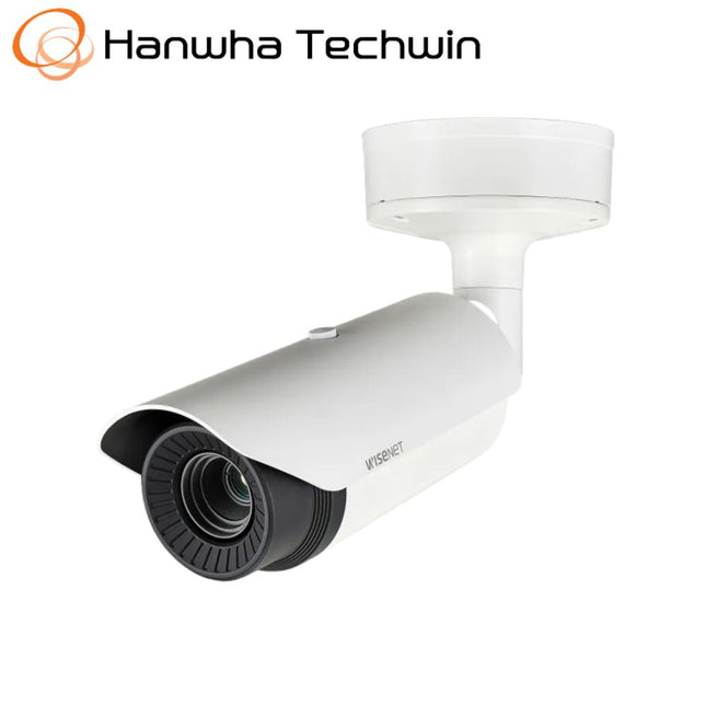 Hanwha Wisenet VGA Thermal Radiometric Bullet Camera, H.265, IK10, PoE, 19mm - HAN-TNO-4040TR
