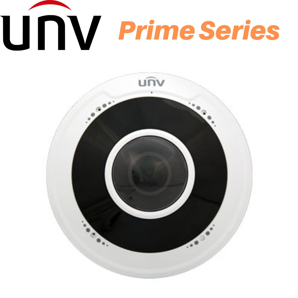 Uniview Security Camera: 5MP Fisheye, 1.4mm, Prime - IPC815SB-ADF14K-I0