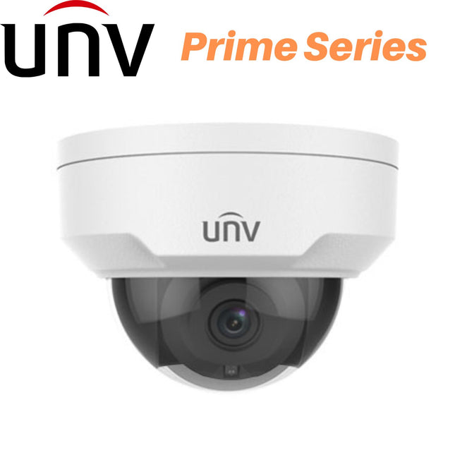 Uniview Security Camera: 2MP Dome, 2.8mm, Prime-III - IPC322ER3-DUVPF28-C