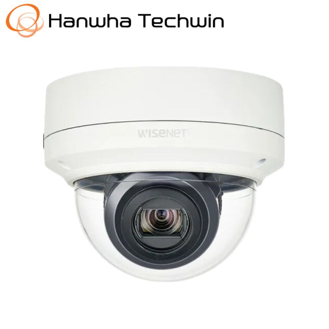 Hanwha Wisenet 2MP Outdoor Mini Dome Camera, H.265, 60fps, WDR, 5.2-62.4mm - HAN-XNV-6120