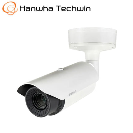 Hanwha Wisenet VGA Thermal Radiometric Bullet Camera, H.265, IK10, PoE, 13mm - HAN-TNO-4030TR