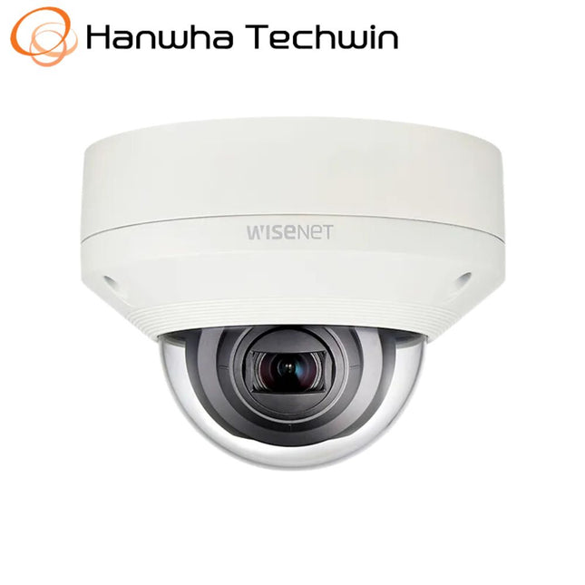 Hanwha Wisenet 2MP Outdoor Mini Dome Camera, H.265, 60fps, WDR, 2.8 - 12mm - HAN-XNV-6080