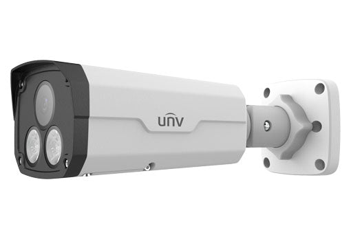 Uniview IPC2225SE-DF40(60)K-WL-I0 Security Camera: 5MP Bullet, ColorHunter, 4.0mm