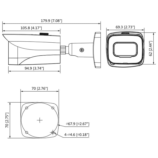 Professional Series 8.0MP Fixed HDCVI Mini Bullet