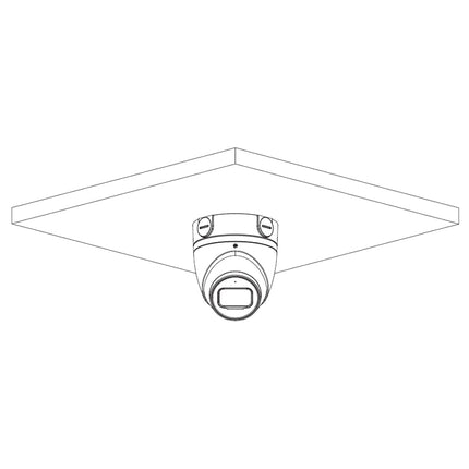 Professional Series 2.0MP 24/7 Colour Fixed HDCVI Turret