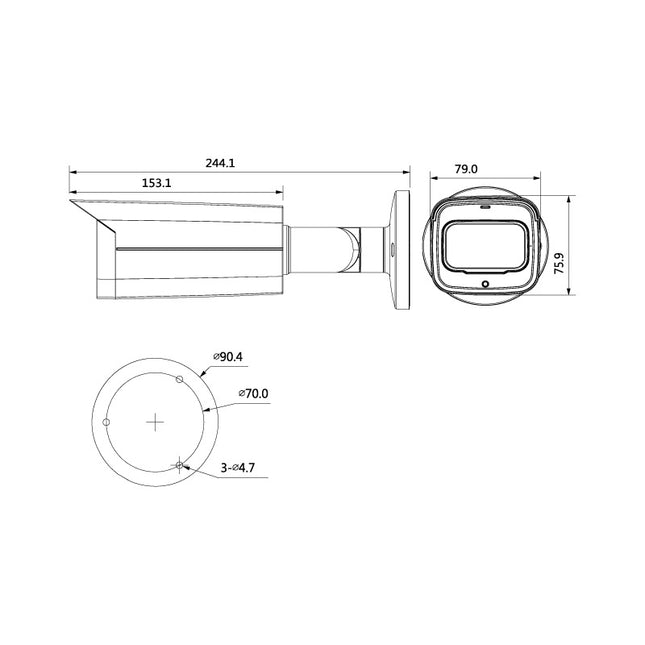 Securview Professional Series 5.0MP WDR Motorised HDCVI Bullet