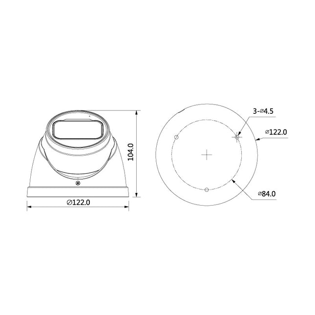 Professional Series: 8.0MP Motorised HDCVI Turret