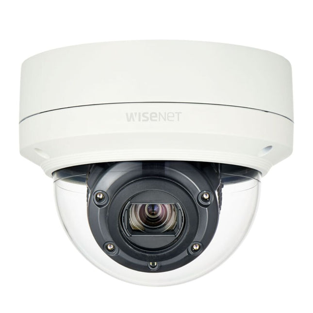 Hanwha Wisenet 2MP Outdoor Dome Camera, H.265, 60fps, 150dB WDR, 70m IR, 5.2-62.4mm - HAN-XNV-6120R