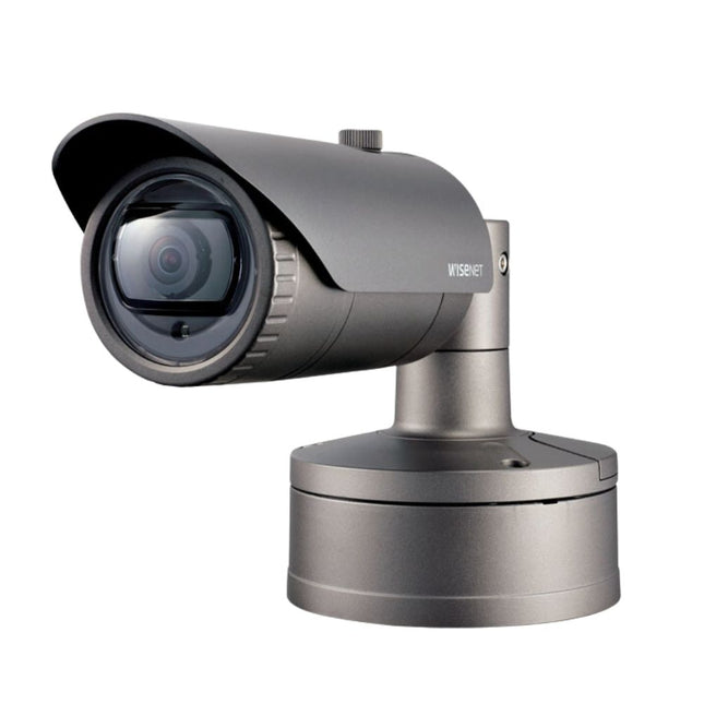 Hanwha Wisenet 2MP Outdoor Bullet Camera, H.265, 60fps, WDR, 20m IR, 2.4mm - HAN-XNO-6010R