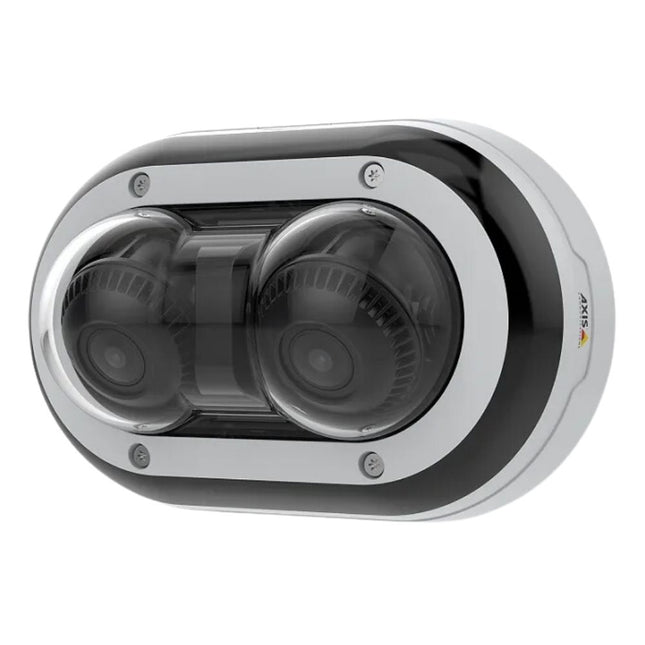 Axis P3715-PLVE 15 MP Outdoor Dual-Lens Camera, Varifocal, IR Night Vision, Wide-Area Coverage