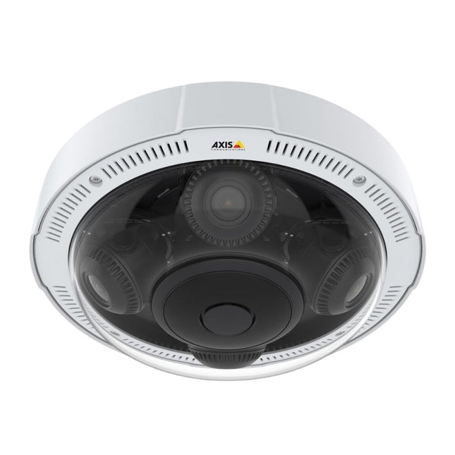 Axis P3717‑PLE 8 MP (4×2 MP), Panoramic Dome Camera, Edge Analytics, 3–6 mm Varifocal Lens, IP67/IK09, 01504‑001
