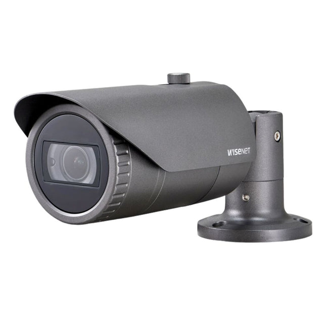 Hanwha Wisenet HD+ 4MP AHD Outdoor Bullet, 30m IR, IP66, IK10, 24VAC/12VDC, 3.2-10mm - HAN-HCO-7070R