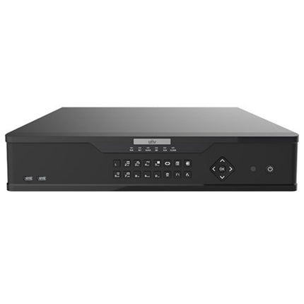 Uniview 64CH Network Video Recorder: Upto 12MP, 384MBPS INPUT, 8-SATA HDD RAID NVR, Prime Series - NVR308-64X