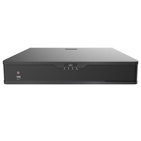 Uniview 16CH Network Video Recorder: 8MP, 160MBPS INPUT, 4- SATA HDD, Easy Series - NVR304-16S-P16