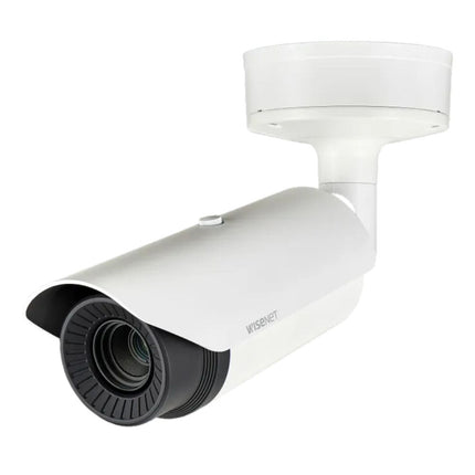 Hanwha Wisenet VGA Thermal Radiometric Bullet Camera, H.265, IK10, PoE, 13mm - HAN-TNO-4030TR