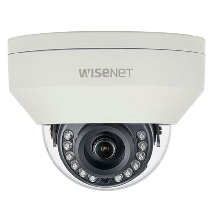 Hanwha Wisenet HD+ 4MP AHD Outdoor Dome, DWDR, 20m IR, IP66, IK10, 12VDC, 2.8mm - HAN-HCV-7010R