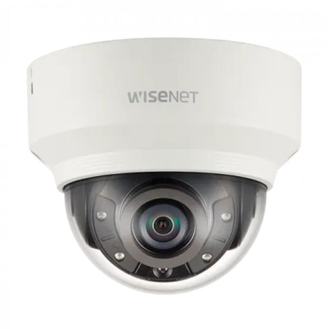 Hanwha Wisenet 5MP Indoor Dome Camera, H.265, 30fps, 120dB WDR, 30m IR, 3.7mm - HAN-XND-8020R