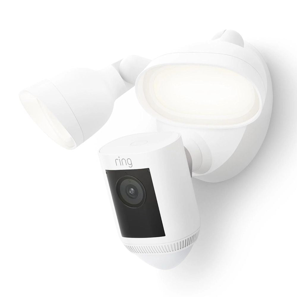 Ring Outdoor Security Camera: Floodlight Cam Wired Pro