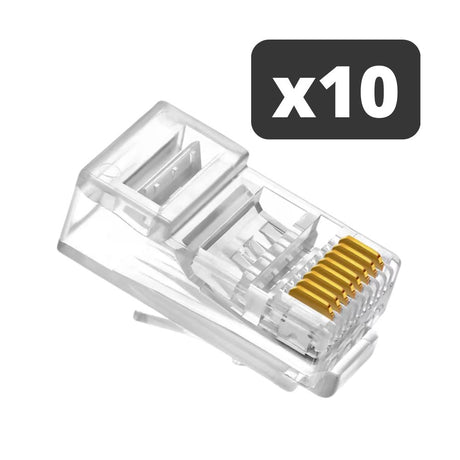 CAT5e/6 RJ45 Connectors Pack