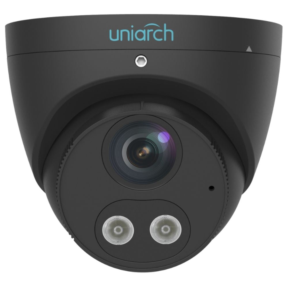 Uniarch Security Camera: 8MP Turret Tri-Guard - IPC-T1P8-AF28KC-B