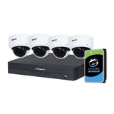 VIP Vision AI Security System: 4x 8MP AI Dome Cams, 16MP WatchGuard 4CH AI NVR