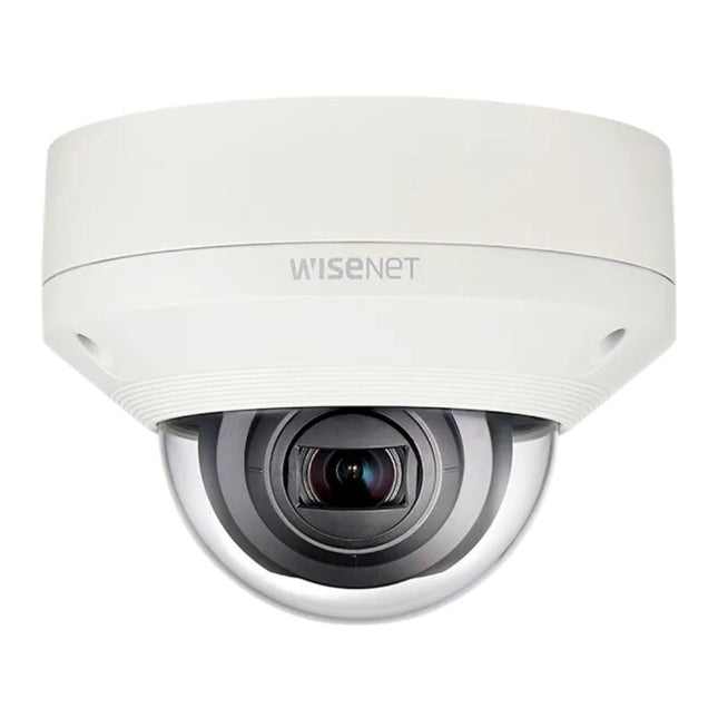 Hanwha Wisenet 2MP Outdoor Mini Dome Camera, H.265, 60fps, WDR, 2.8 - 12mm - HAN-XNV-6080