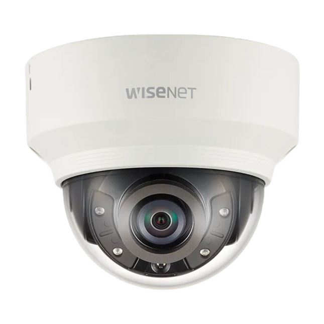 Hanwha Wisenet 2MP Outdoor Dome Camera, H.265, 60fps, WDR, IK10, 30m IR, 4mm - HAN-XNV-6020R