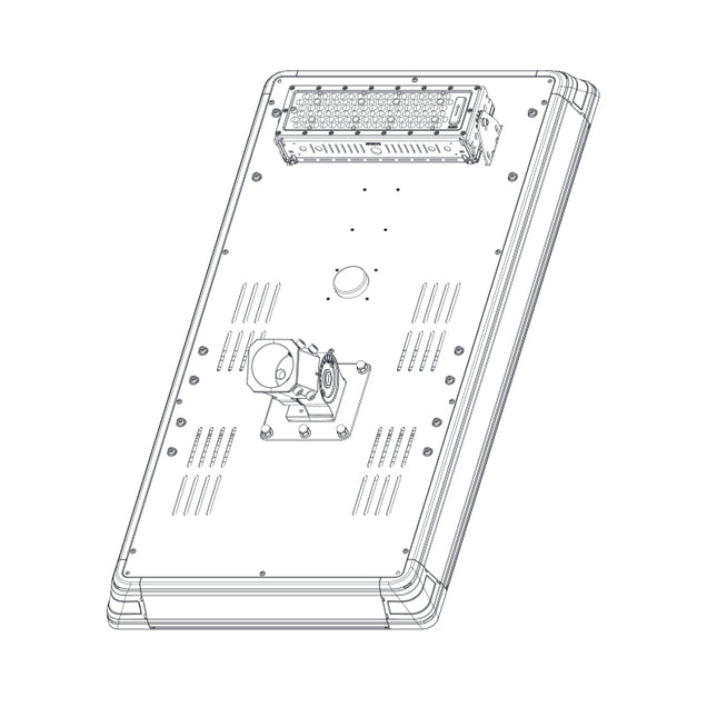 30W Microwave Sensor Solar LED Street Light