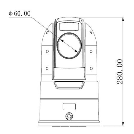 Professional Series 2.0MP 30x Zoom PTZ Positioning Camera with GPS, 4G & WiFi