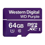 Western Digital Purple MicroSD Card: 64GB - D-WD SD 64GB