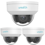 Uniarch Security System: 4-Channel NVR Pro, 2 X 6MP Dome, EasyStar