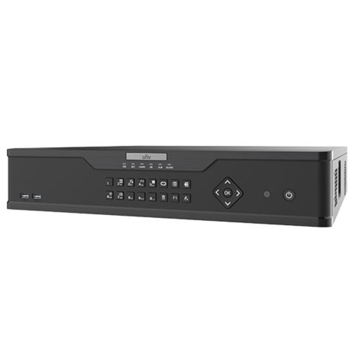 Uniview 64CH Network Video Recorder: Upto 12MP, 384MBPS INPUT,  8-SATA HDD RAID NVR, Prime Series - NVR308-64X