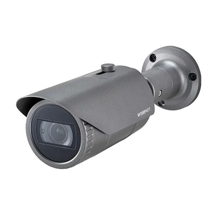 Hanwha Wisenet HD+ 4MP AHD Outdoor Bullet, 30m IR, IP66, IK10, 24VAC/12VDC, 3.2-10mm - HAN-HCO-7070R