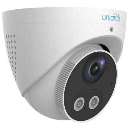 Uniarch Security Camera: 8MP Turret Tri-Guard - IPC-T1P8-AF28KC