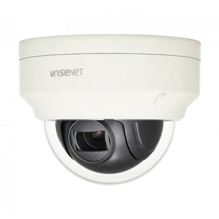 Hanwha Wisenet 2MP Outdoor Mini PTZ Camera, 4.3x Zoom, H.265, WDR, IP66, IK10 - HAN-XNP-6040H