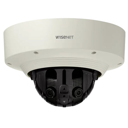 Hanwha Wisenet 15MP Outdoor Multi Sensor Panoramic  Camera, 30fps, IK10, 4mm Lens - HAN-PNM-9030V