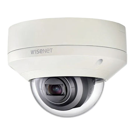 Hanwha Wisenet 2MP Outdoor Mini Dome Camera, H.265, 60fps, WDR, 2.8 - 12mm - HAN-XNV-6080