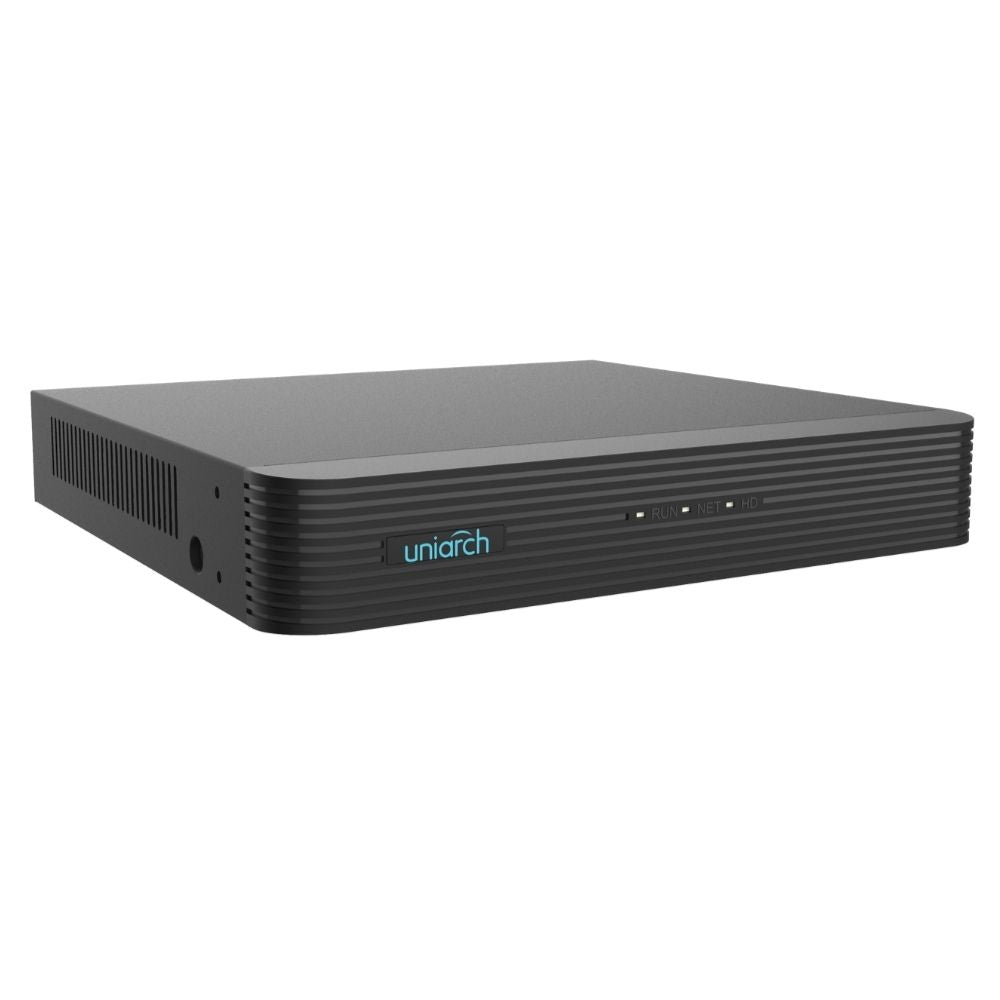 Uniarch Network Video Recorder: 4-Channel, 4K Ultra HD, Pro - NVR-104X-P4