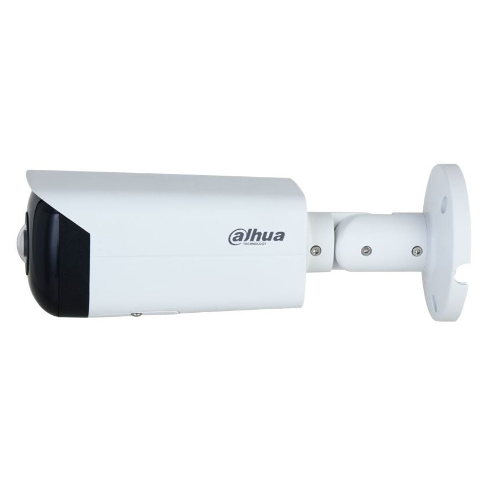 Dahua Security Camera: 180 Degree Wide Angle Bullet, 4MP WizSense, Fixed Lens - DH-IPC-HFW3466T-AS-P