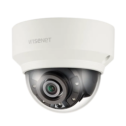 Hanwha Wisenet 2MP Outdoor Dome Camera, H.265, 60fps, WDR, IK10, 30m IR, 4mm - HAN-XNV-6020R