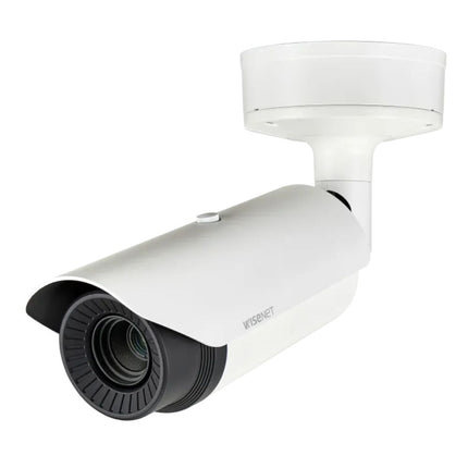 Hanwha Wisenet VGA Thermal Camera, H.265, WDR, IP66, IK10, PoE, 13mm - HAN-TNO-4030T