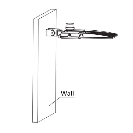 Trunnion Wall Adjustable Bracket for LSL-B Street Lights