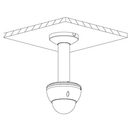 Ultimate AI Series 4.0MP Motorised Vandal Dome (8~32mm lens)