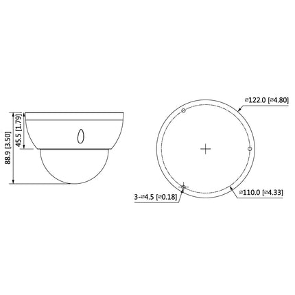 Professional AI Series 4.0MP Motorised Vandal Dome